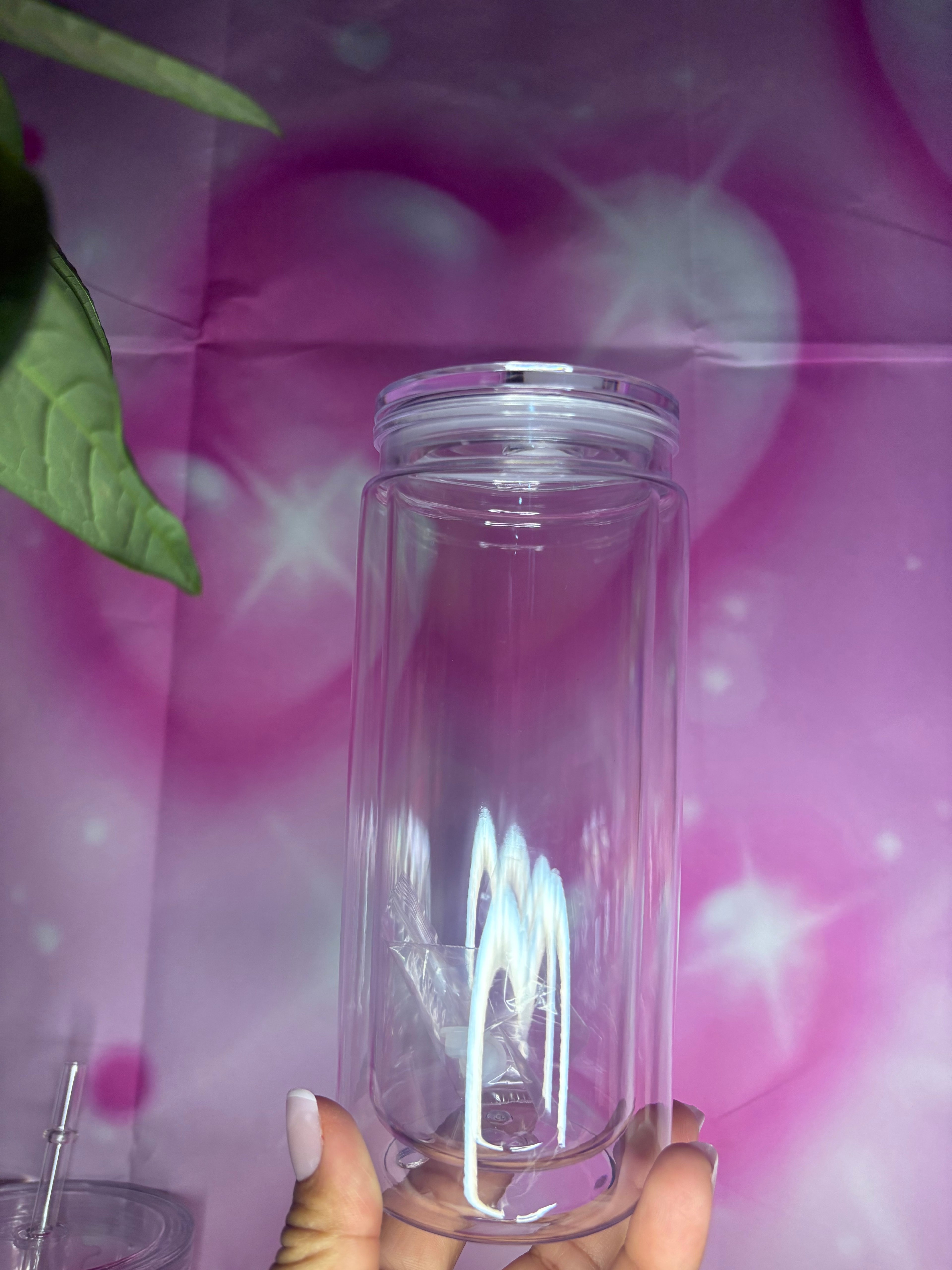 20 oz acrylic snow globe